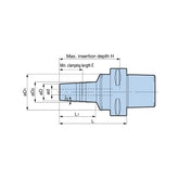 Jet Through Type  PAT Hydraulic Chuck  C5/C6-HDC - Big-tools Industrial Supply Tools for Metal Cutting